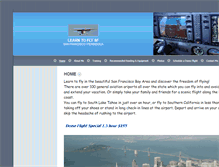 Tablet Screenshot of learntoflysf.com